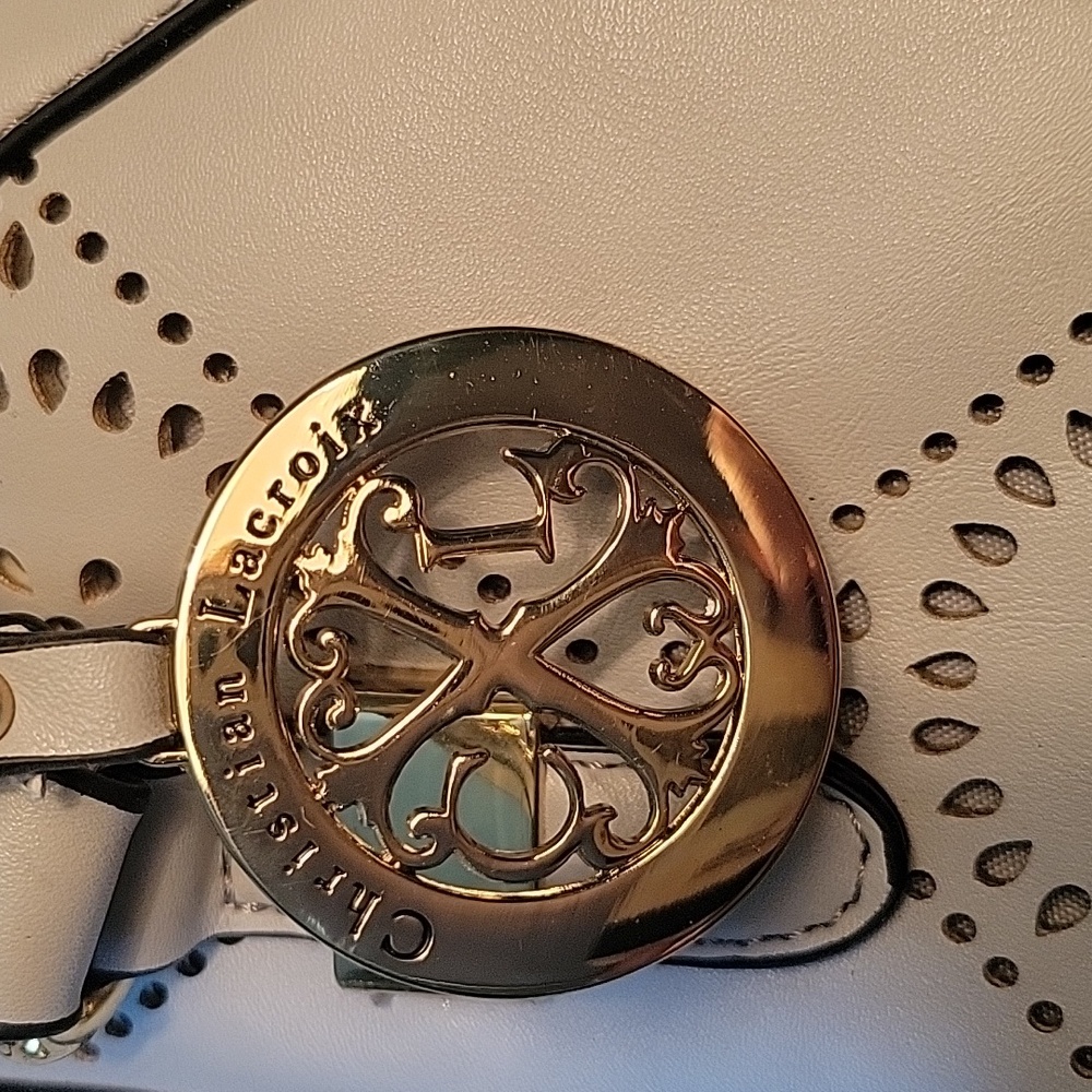 New Christian lacroix gray shoulder bag - Picture 2 of 9